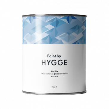 Краски Hygge Paints Интерьерные краски Sapphire 0,9 л изображение 0