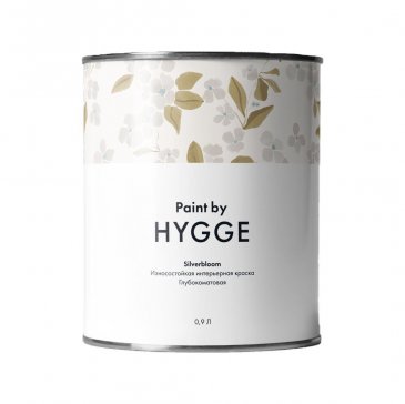 Краски Hygge Paints Интерьерные краски Silverbloom 0,9 л изображение 0